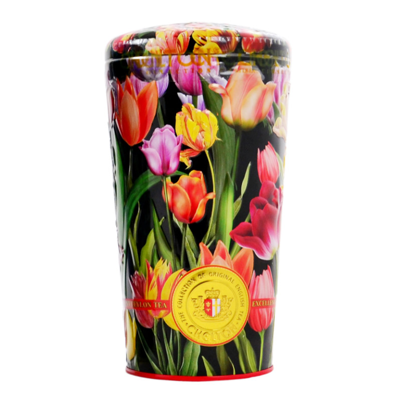 Chelton "Blumenvase Tulpen, schwarzer und grüner Tee mit Früchten und Blütenblättern, loser, 100 g "