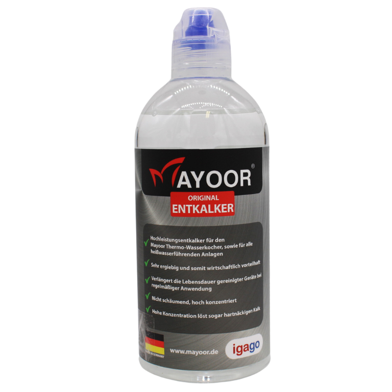 Mayoor Entkalker - Hochleistungsentkalker, Made in Germany