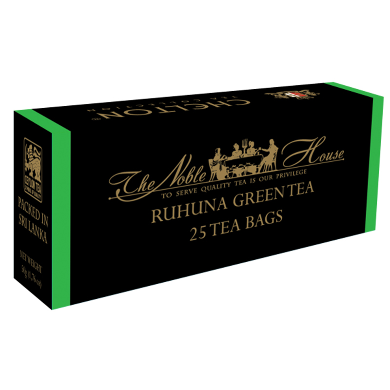 Chelton "The Noble House – Ruhuna Green Tea, grüner Tee 25 Beutel"