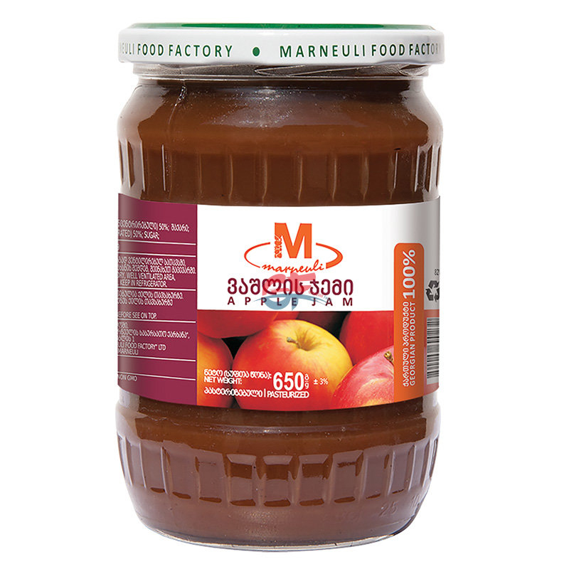 Apfel Marmelade 650g, Marneuli