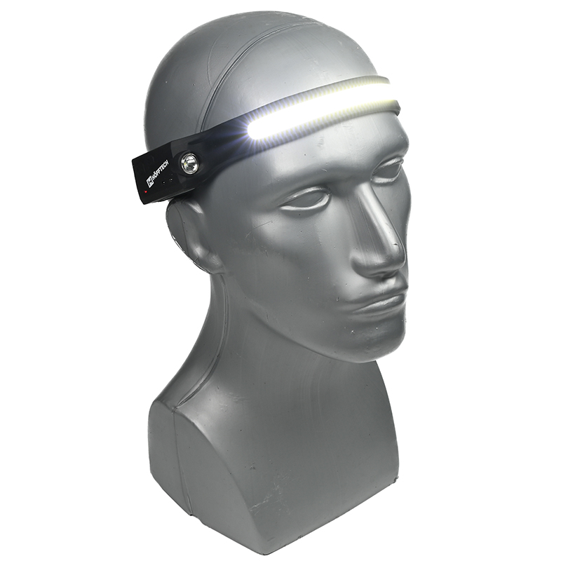 LED-Kopflampe "Wave Light" mit Bewegungssensor